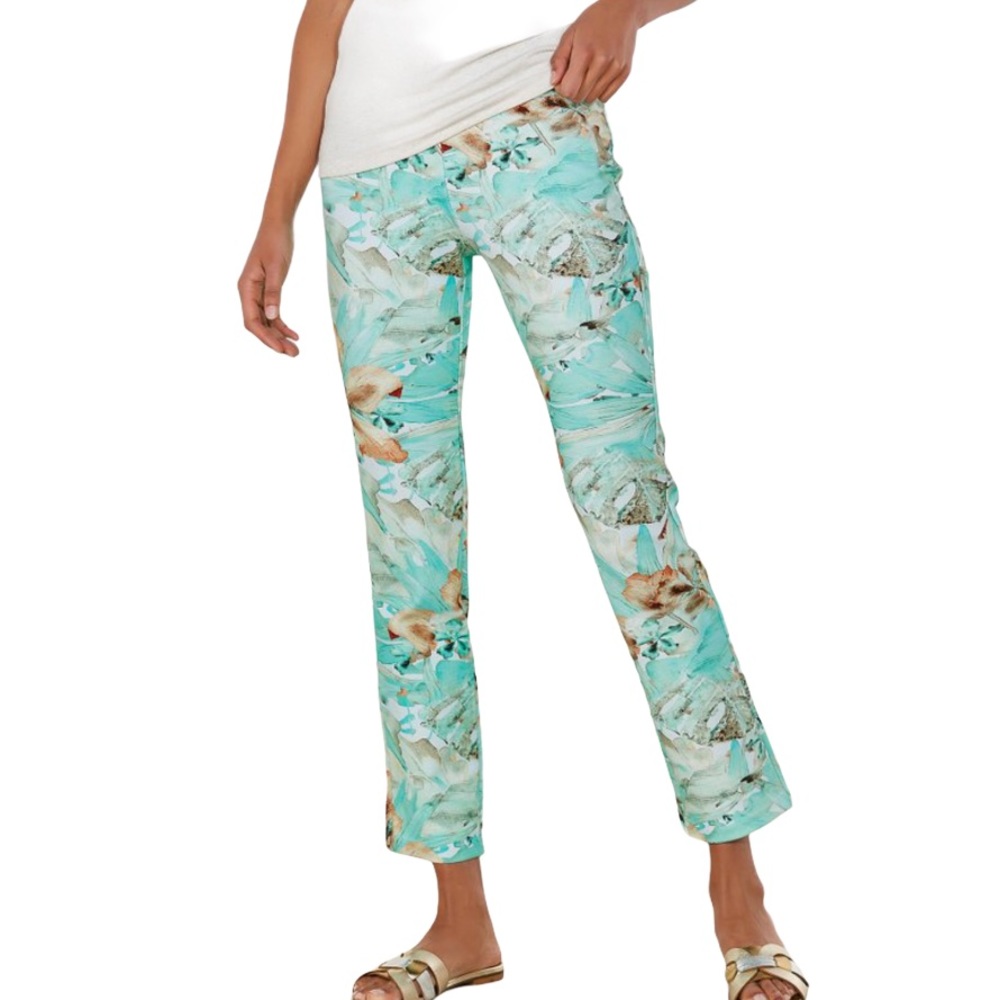 Soft  Surroundings ponte knit pullon pant beach resort wear spring summer outfit